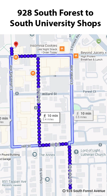 South University shops